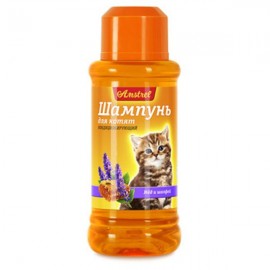 Шампунь "Amstrel" для котят кондиционирующий с медом и шалфеем, 320 мл