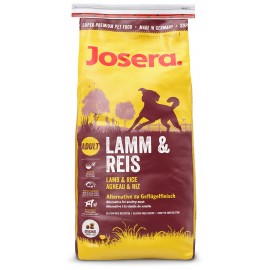 Josera Lamb&Rice (Adult) - сухой корм с ягнёнком и рисом для взрослых собак всех пород с аллергией на мясо птицы