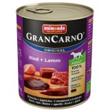 Gran Carno Fleisch Adult - с говядиной и ягнёнком (упаковка 12 штук)