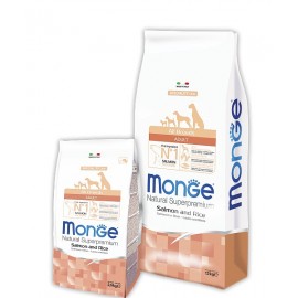 Monge Dog Speciality Salmon/Rice All Breeds - сухой корм для собак всех пород (лосось, рис и картофель)