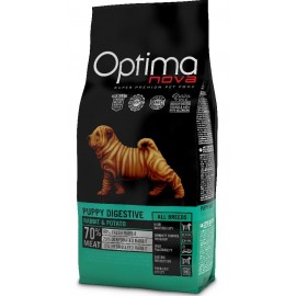 Optima Nova Puppy Digestive Rabbit&Potato - беззерновой корм для щенков с проблемаим ипищеварения с кроликом и картофелем