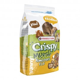 VERSELE-LAGA Crispy Muesli Hamsters & Co - полноценный корм для хомяков и других грызунов (400г)