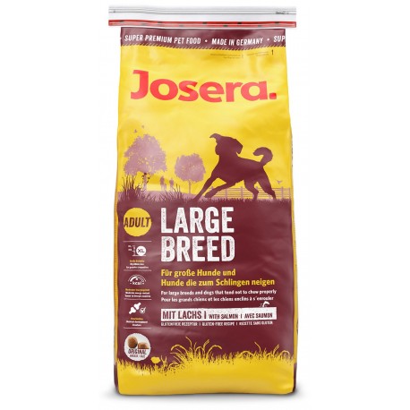 Josera Large Breed - для взрослых активных собак крупных пород c мясом домашней птицы Josera Large Breed - для взрослых активных собак крупных пород c мясом домашней птицы