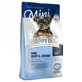 Happy Dog Mini Baby & Junior - корм для щенков мелких пород собак до 10 кг с 4 недель
