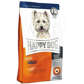 Happy Dog Mini Adult - корм для взрослых собак мелких пород до 10 кг (птица, лосось и картофель)
