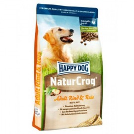 Happy Dog Naturcroq Rind & Reis - легкоусвояемый полнорационный корм (говядина и рис)