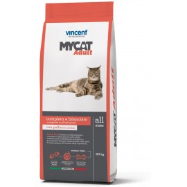 Vincent MyCAT Adult - корм для взрослых кошек (Курица, Говядина, Рыба).