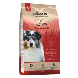 Chicopee Classic Nature Line Active Chicken & Rice  - корм для активных собак всех пород с курицей и рисом
