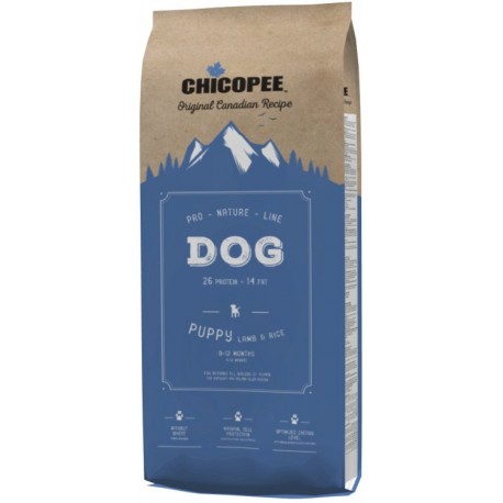 Chicopee Pro Nature Line Puppy Lamb & Rice  - корм для щенков всех пород с ягненком и рисом
