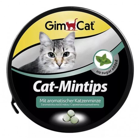 Gimpet Cat-Mintips 330 таб с кошачьей мятой витамины для кошек