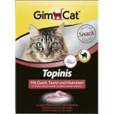 Gimpet Topinis - витаминные мышки для кошек - творог, таурин (190шт)