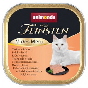 Animonda Cat Vom Feinsten Mildes Menu. Влажный корм для кастрированных котов и стерилизованных кошек.