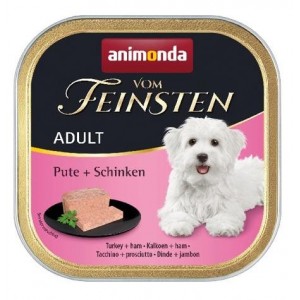 Animonda Vom Feinsten. Нежный лёгкий мясной паштет для взрослых собак